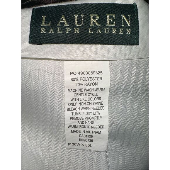 Lauren Ralph Lauren Khakis pants slacks Men size 36 x 30 - Picture 4 of 4